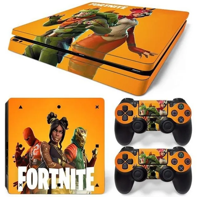 PS4 console and controller sticker set