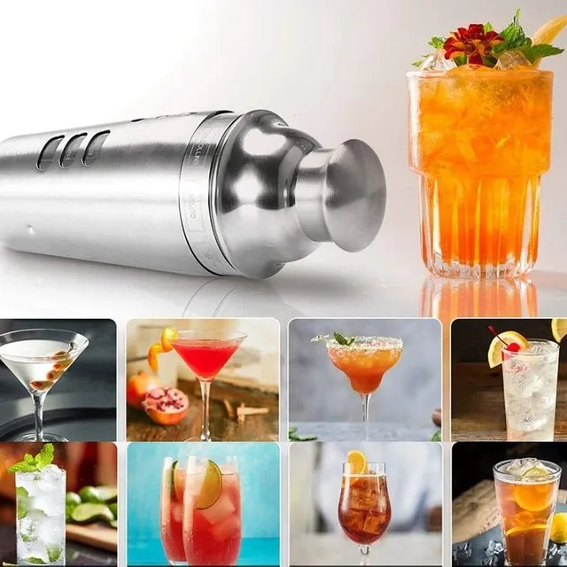 Set shaker pentru cocktailuri 3 bucăți