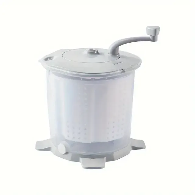 Manual mini washing machine without electricity for household and track, 4,5 kg capacity, top filling, mechanical control