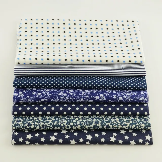 Zestaw tkanin dla krawcowych - bawełniana tkanina patchworkowa