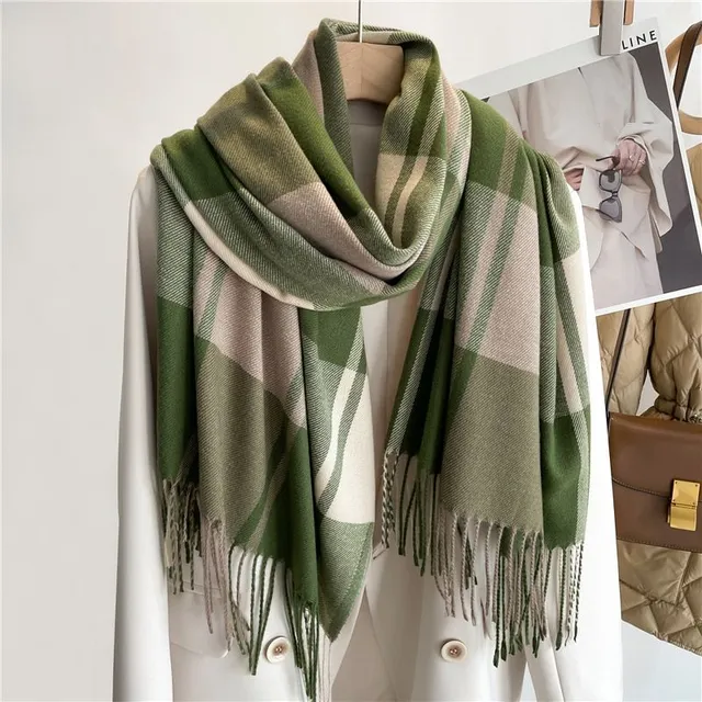 Women's luxury scarf for cold weather