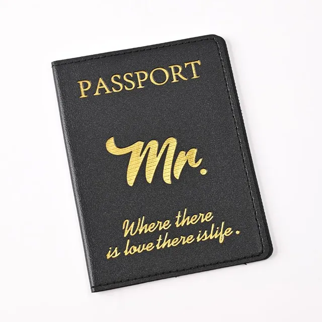 Practical protective passport holder - keeps your passport clean, several variants