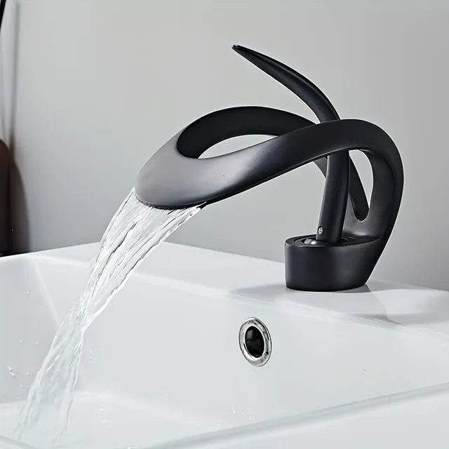 Luxusná umývacia batéria s dutým dizajnom v jednom, pre teplú a studenú vodu