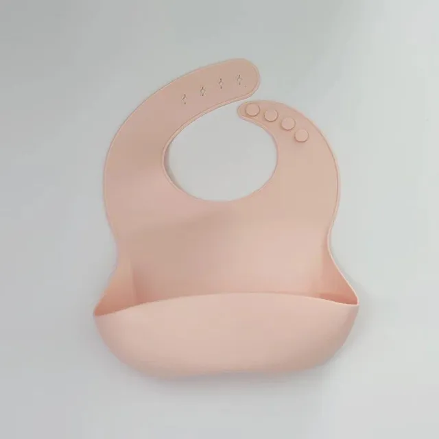 Col en silicone pour enfant - Bavoir imperméable pour bébés et tout-petits