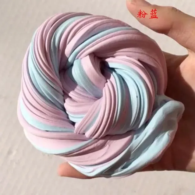 Colourful anti-stress slime