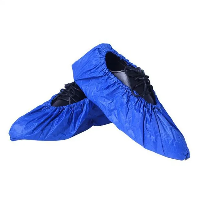 Waterproof fabric shoe covers