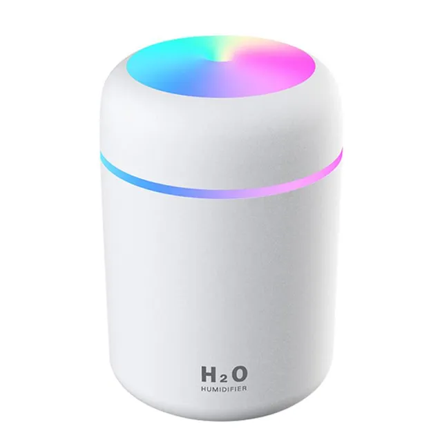 Mini LED air humidifier USB, 200 ml