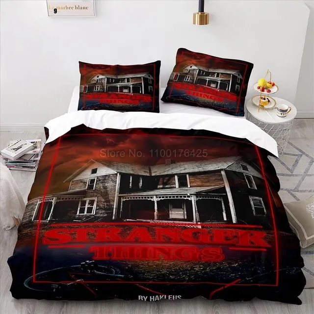 Stylish bed linen with Stranger Things Kelly print