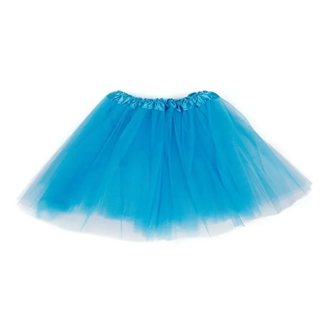 Women's Short Tutu Skirt sky-blue-2