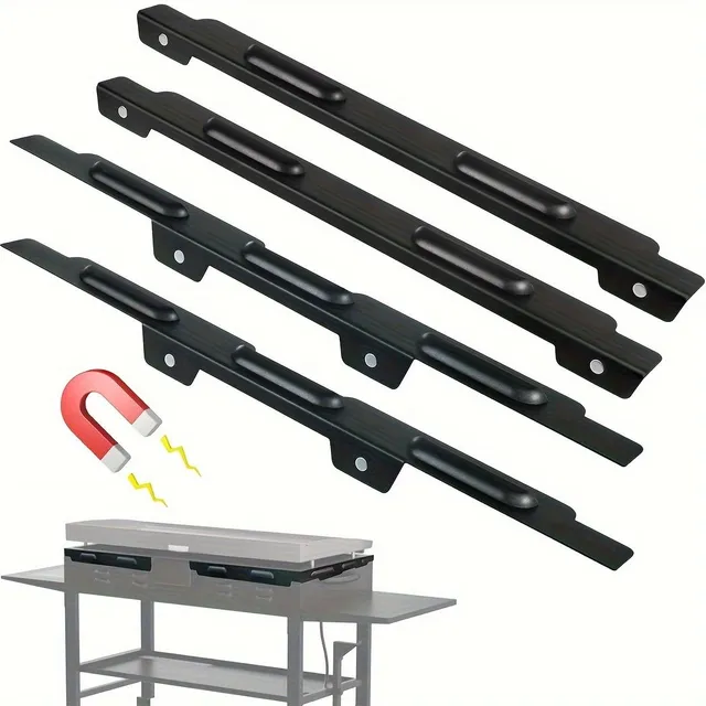 1 Set of Protectors Wind For Blackstone 36'' Grid, Accessories Grids For Barbeque Blackstone, Magnetic Windwalls For Saving Propane, Windwalls From Stainless Steel Protecting Flame Keeps Heat, Compatible with Digestor, Accessories for Barbecue, Me