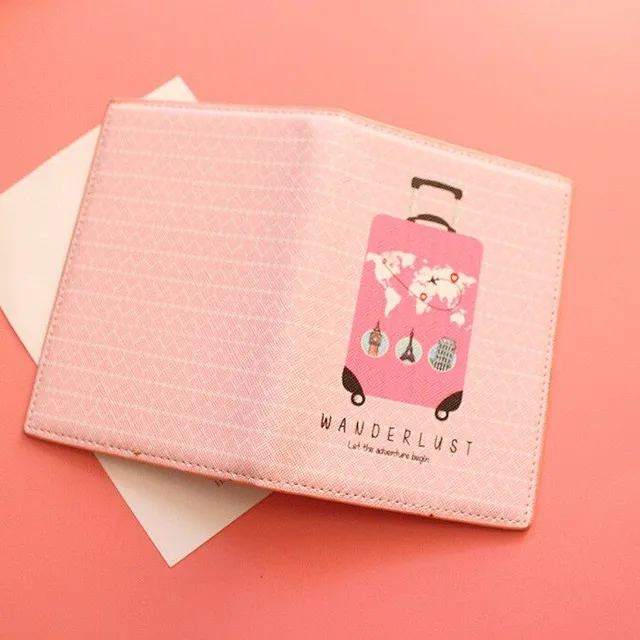 Dekoracyjny etui na paszport Pinkie