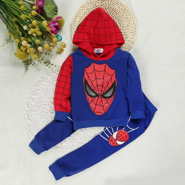 Luxusní dětská tepláková souprava Spider-Man blue 3t