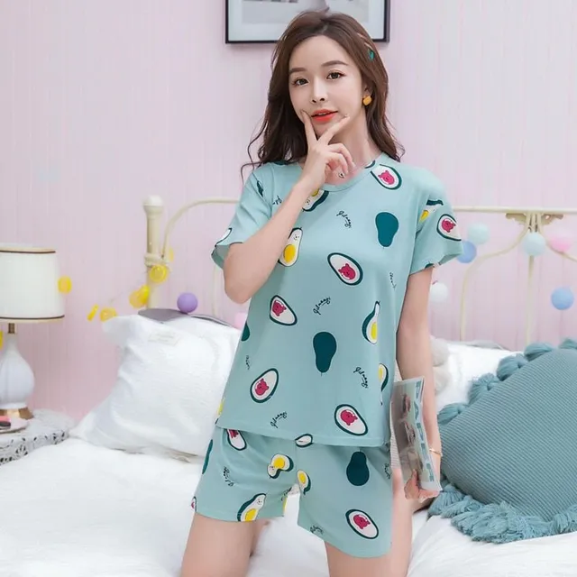 Women's cute pajamas - set 2 pieces