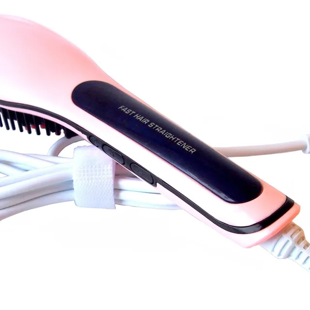 LURECOM Super Ironing Brush, fryzjer z wyświetlaczem LCD