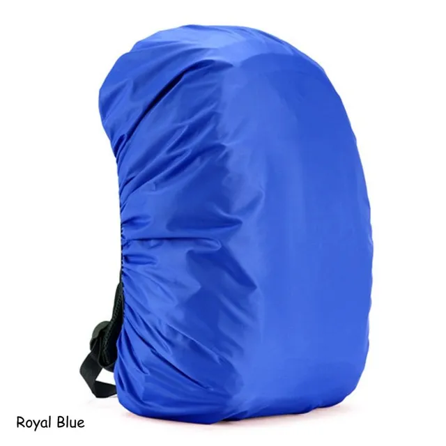 Practical rain bag cover royal-blue 35l