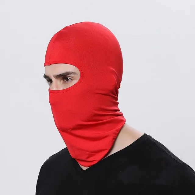 Breathable motorcycle hood in different colours