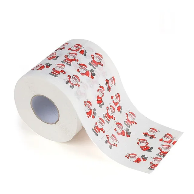 Toilet paper with Christmas theme Xmass Eve