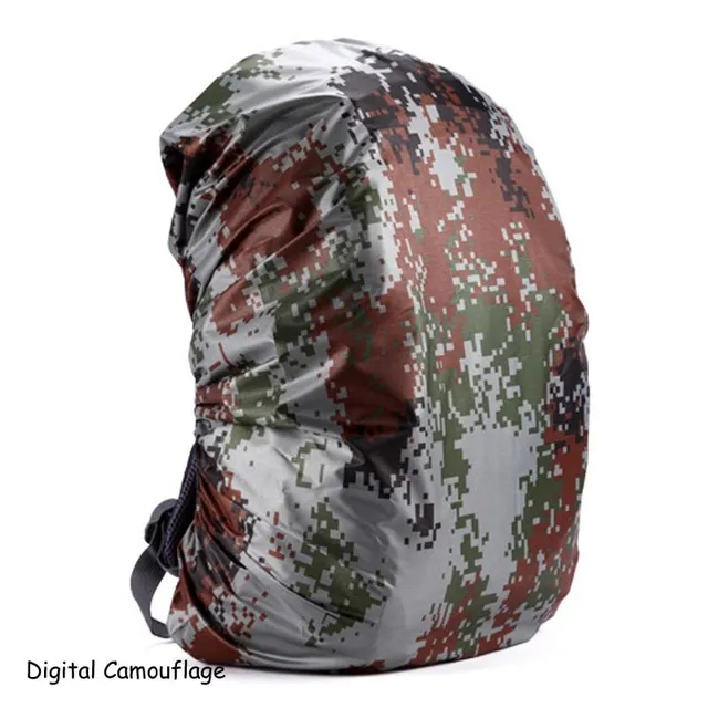Praktyczna osłona na deszcz digital-camouflage 35l