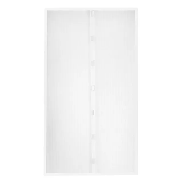 Magnetic net curtain for doors white 80x210cm