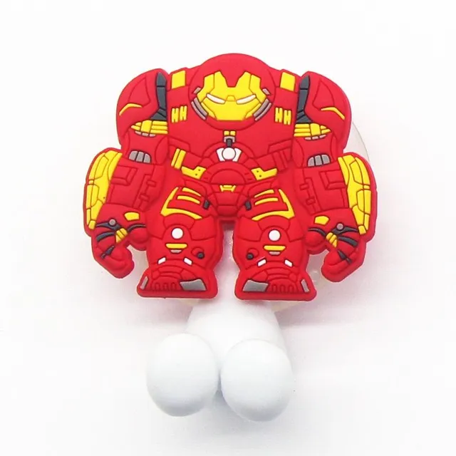 Trendy kids toothbrush holder on suction cup - Superheroes