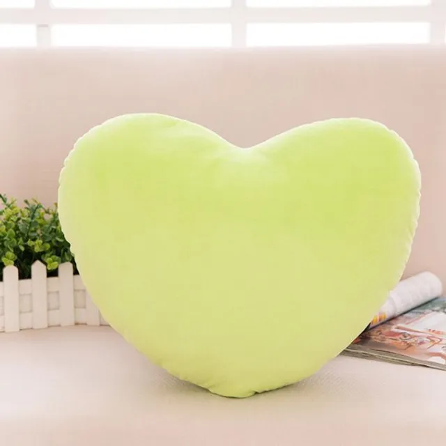 Heart-shaped pillow