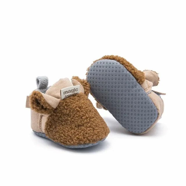 Baby warm slippers for newborns
