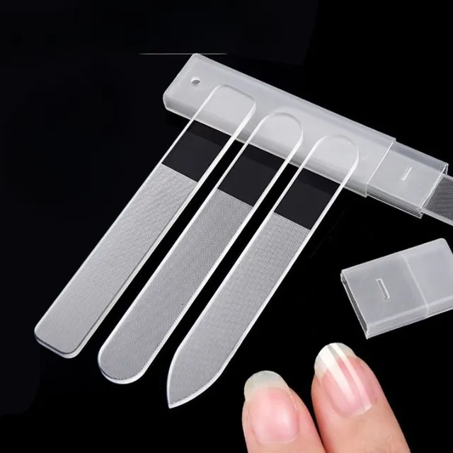 Fișier de unghii de lux din material de sticlă nano de înaltă calitate - mai multe forme disponibile Sharma