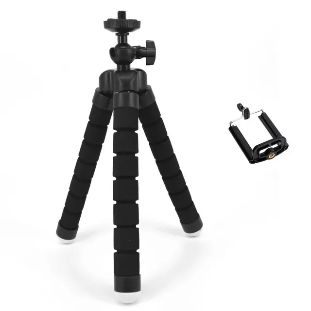 Flexible octopus tripod for mobile phone