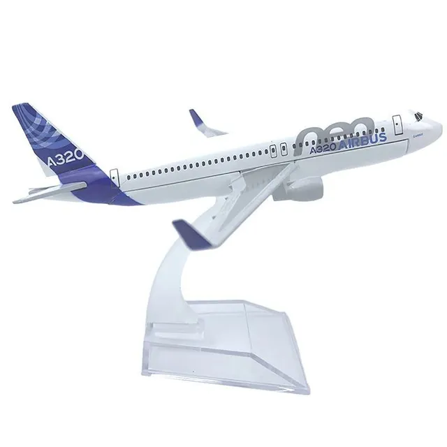 Model de avion din metal Viva Air la scara 1:400 - replică aeriană pentru colecționari