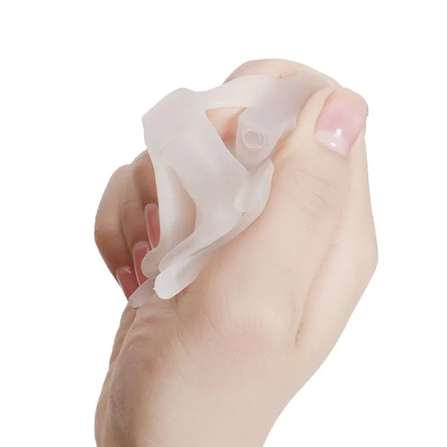 Relaxing silicone finger separators