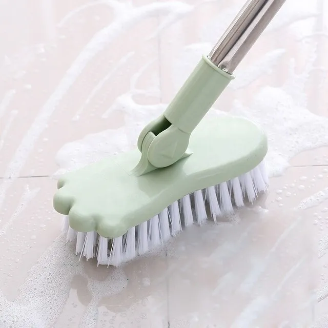 Brosse de lavage avec tige télescopique 120 cm