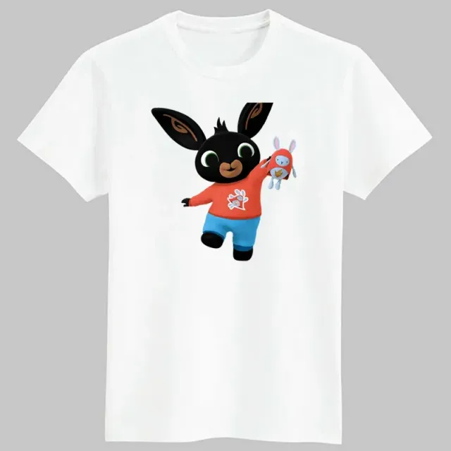 Baby stylish T-shirt with Bing bunny printing and his friends