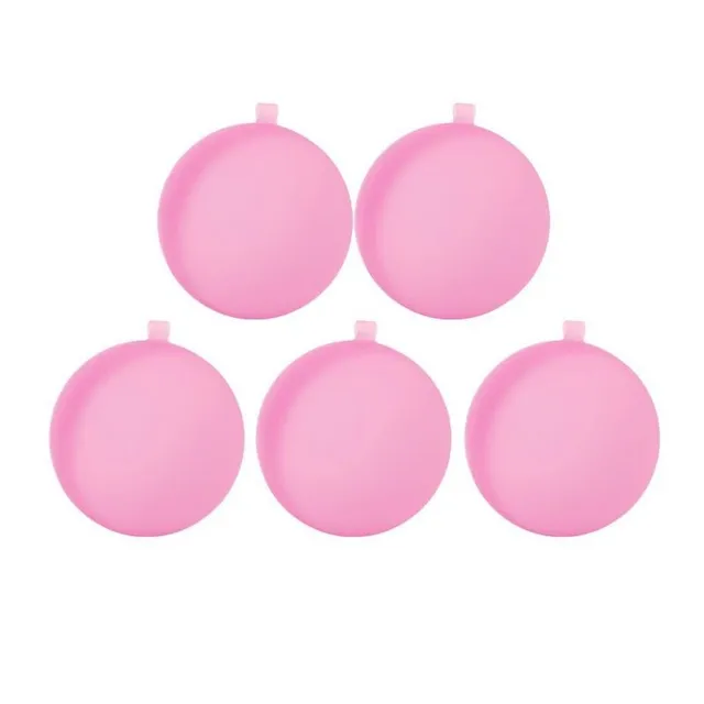 Silicone reusable water balloons in various pastel summer colours 5pcs