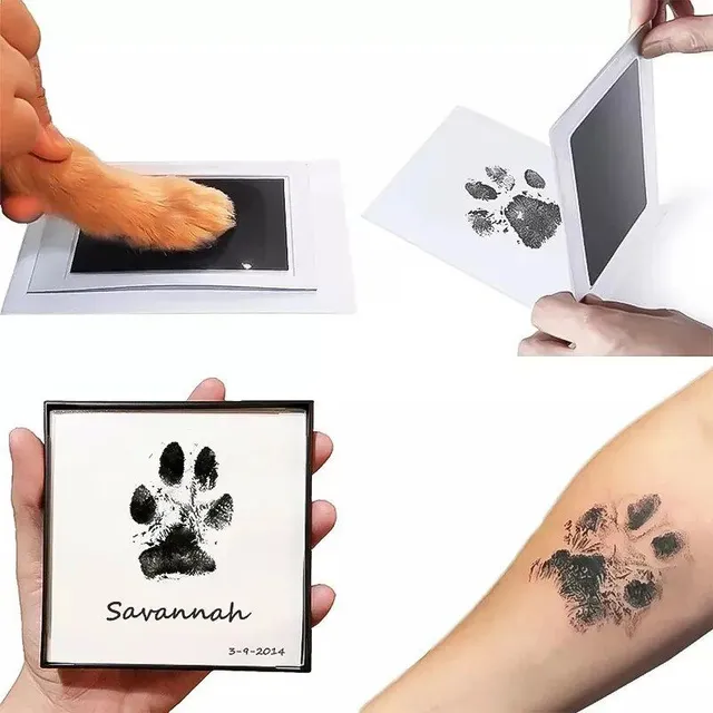 Set for prints of pet paws - safe and non-toxic kit for easy and clean creation of prints