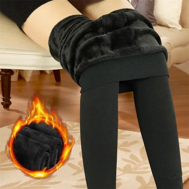 Warm women's leggings Yrrety
