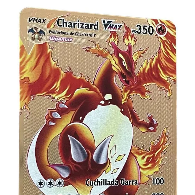 Kovová sběratelská kartička Pokémon - Speciální edice