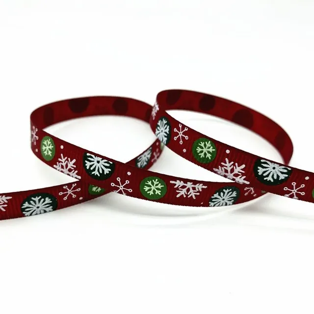 Modern Christmas ribbons for Nicholas gifts