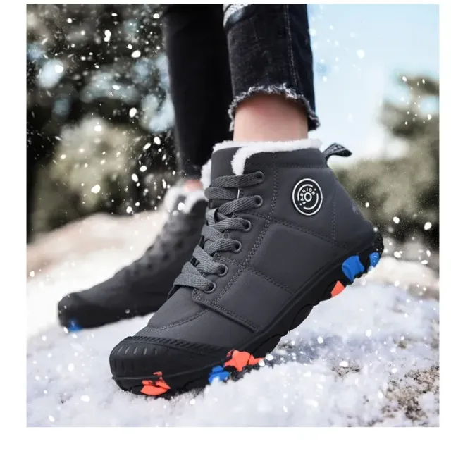 bambini stivali da neve invernali per ragazzi tessuto impermeabile moda bambini scarpe da ginnastica bambini stivali caldi all'aperto