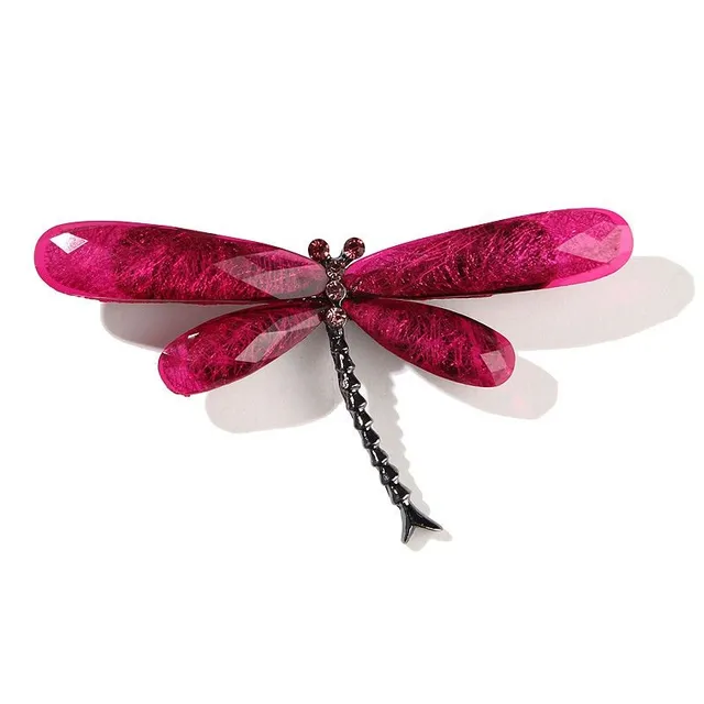 Ladies modern brooch Dragonfly