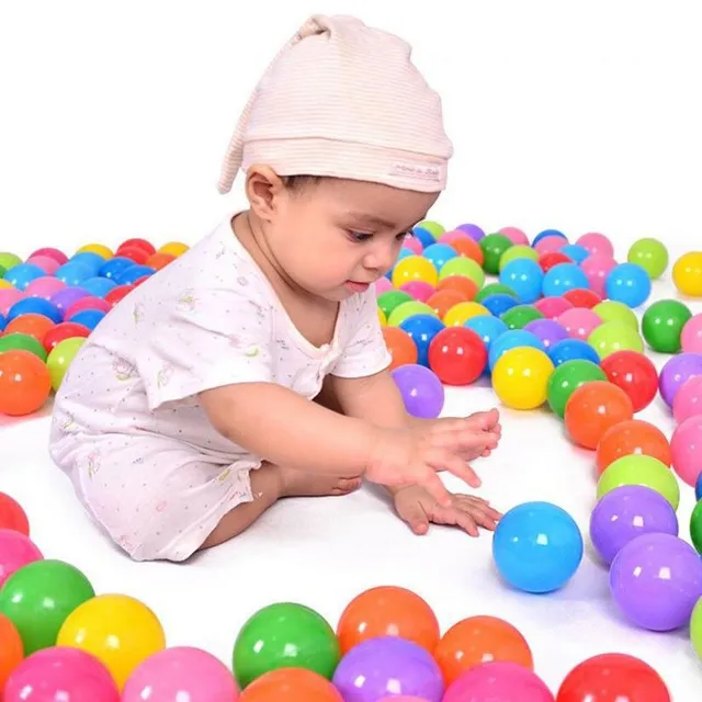 Boules en plastique 100 pcs