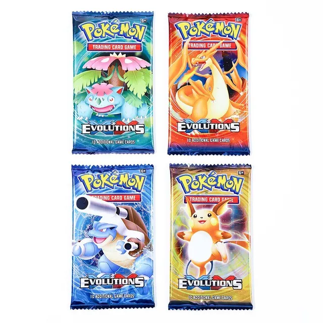 Doplnkové balíčky pre kartovú hru Pokémon 20 ks - XY Evolution