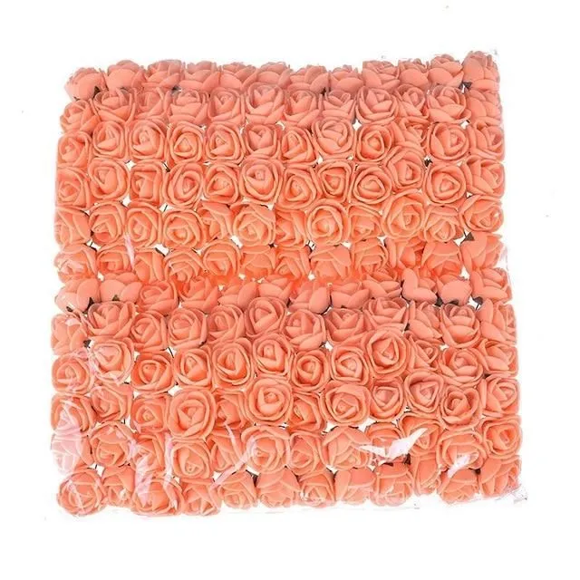 Mini Roses 144 pcs orange