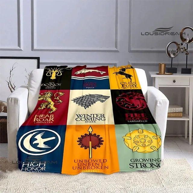 Game of Thrones příjemná flanelová deka