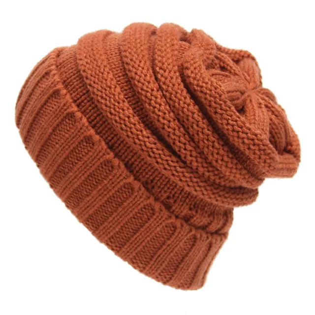 Winter stylish women's knitted warm hat Furtalk