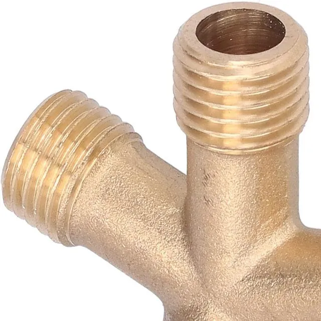 4-way cross-connect hose divider