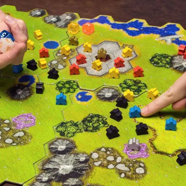 Pótoljuk a Meeples fadarabjait társasjátékokhoz, 100 / 20 darab