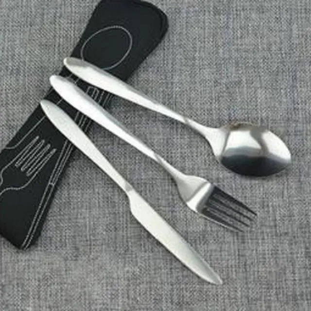 Set of stainless steel cutlery - pc + case Jaden cerna