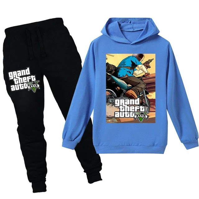 Kids tracksuit with GTA V print