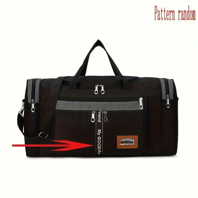 Spacious Travel Bag with Wheels, Lightweight Multifunctional Sports &amp; Fitness Bag, Lightweight Bag