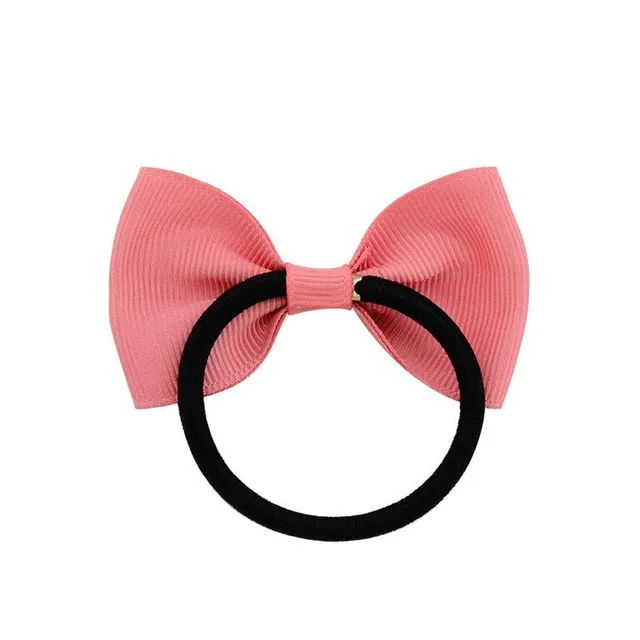 Hair rubber with bow